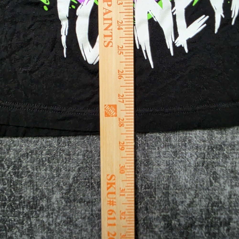 From Ashes To New Band  Shirt Mens XL Black Graphic Wolf Purple Nu Metal Rap Emo - Picture 3 of 7